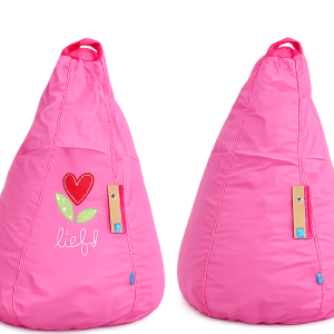 lief zitzak voor kinderen in rose